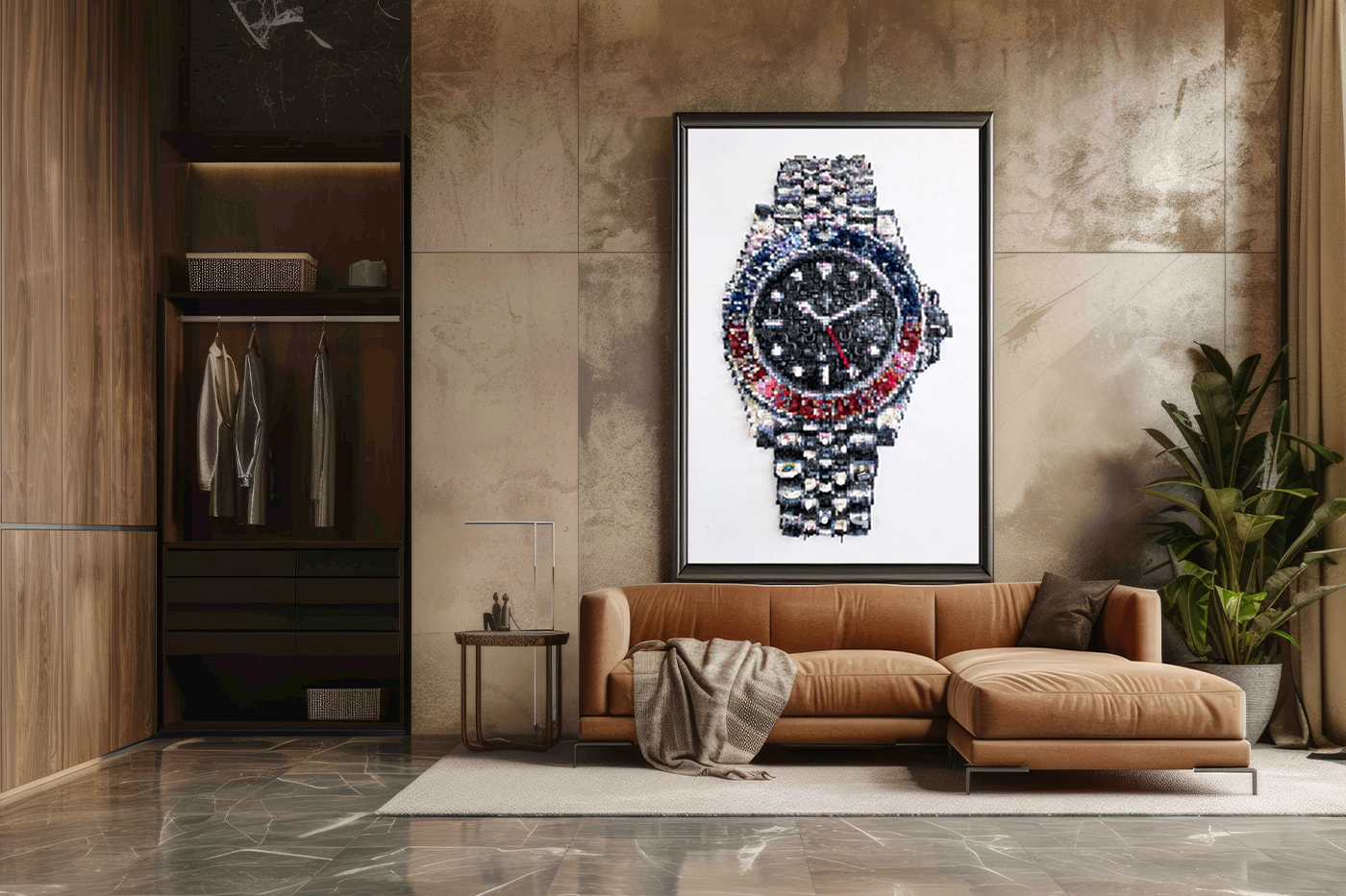 Pepsi 02, mozaic LEGO 3D